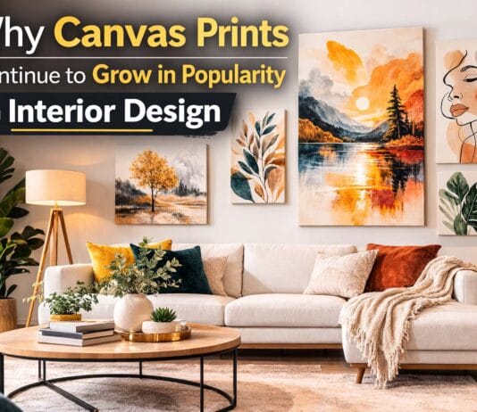 Why Canvas Prints Continue to Grow in Popularity in Interior Design