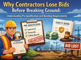 Why Contractors Lose Bids Before Breaking Ground: Understanding Pre-Qualification and Bonding Requirements