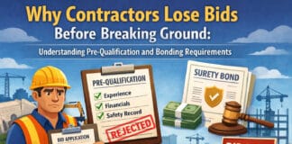 Why Contractors Lose Bids Before Breaking Ground: Understanding Pre-Qualification and Bonding Requirements