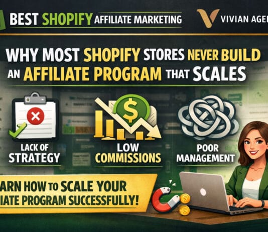 Best Shopify Affiliate Marketing Vivian Agency on Why Most Shopify Stores Never Build an Affiliate Program That Scales