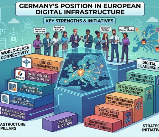 Germany's Position in European Digital Infrastructure