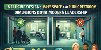 Inclusive Design: Why Space and Public Restroom Dimensions Define Modern Leadership Inclusive Design: Why Space and Public Restroom Dimensions Define Modern Leadership