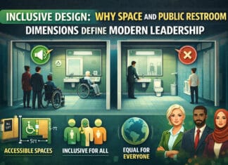 Inclusive Design: Why Space and Public Restroom Dimensions Define Modern Leadership Inclusive Design: Why Space and Public Restroom Dimensions Define Modern Leadership