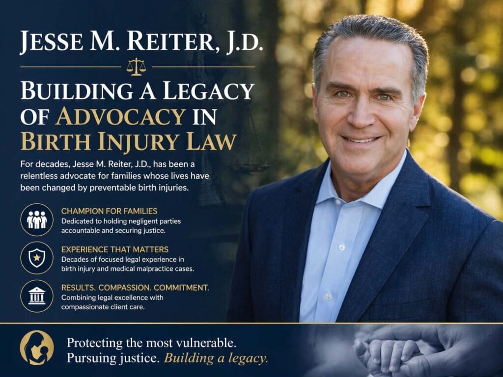 Jesse M. Reiter, J.D. Building a Legacy of Advocacy in Birth Injury Law