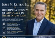 Jesse M. Reiter, J.D. Building a Legacy of Advocacy in Birth Injury Law