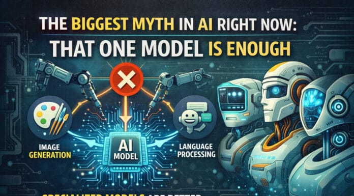 The Biggest Myth in AI Right Now: That One Model Is Enough The Biggest Myth in AI Right Now: That One Model Is Enough