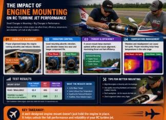 The Impact of Engine Mounting on RC Turbine Jet Performance