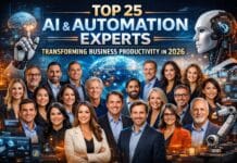 Top 25 AI & Automation Experts Transforming Business Productivity in 2026