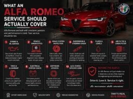 What an Alfa Romeo Service Should Actually Cover