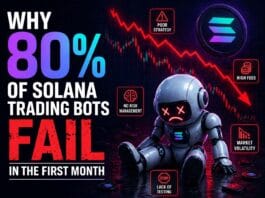 Why 80% of Solana trading bots fail in the first month