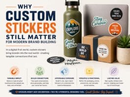 Why Custom Stickers Still Matter for Modern Brand Building