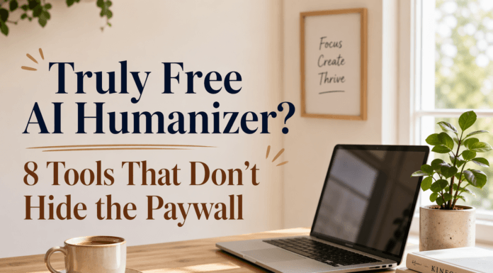 Truly Free AI Humanizer That Don't Hide the Paywall