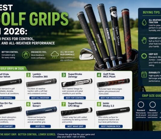 Best Golf Grips in 2026: Top 8 Picks for Control, Feel, and All-Weather Performance Best Golf Grips in 2026: Top 8 Picks for Control, Feel, and All-Weather Performance