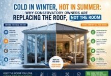 Cold in Winter, Hot in Summer: Why Conservatory Owners Are Replacing the Roof, Not the Room