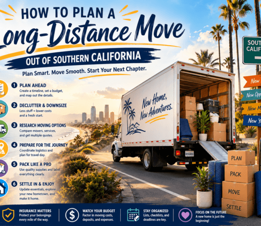 How to Plan a Long-Distance Move Out of Southern California How to Plan a Long-Distance Move Out of Southern California