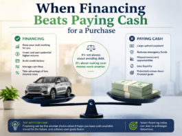 When Financing Beats Paying Cash for a Purchase