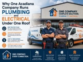 Why One Acadiana Company Runs Plumbing and Electrical Under One Roof