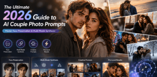 The Ultimate 2026 Guide to AI Couple Photo Prompts: Master Face Preservation & Multi-Model Synthesis