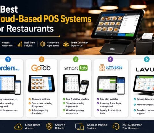 5 Best Cloud-Based POS Systems for Restaurants