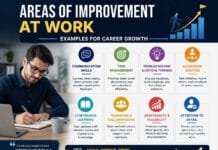 Areas of Improvement at Work Examples for Career Growth Areas of Improvement at Work Examples for Career Growth