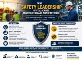 Why Safety Leadership Is Vital Across Construction and Manufacturing