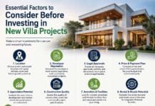 Essential Factors to Consider Before Investing in New Villa Projects