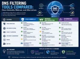 DNS Filtering Tools Compared: Cisco Umbrella, Webroot, and Alternatives