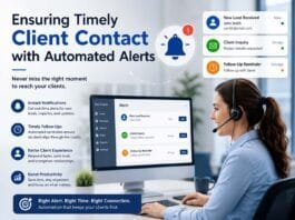 Ensuring Timely Client Contact with Automated Alerts