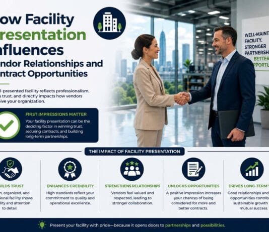 How Facility Presentation Influences Vendor Relationships and Contract Opportunities