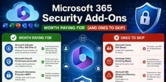 Microsoft 365 Security Add-Ons Worth Paying For (And Ones to Skip)
