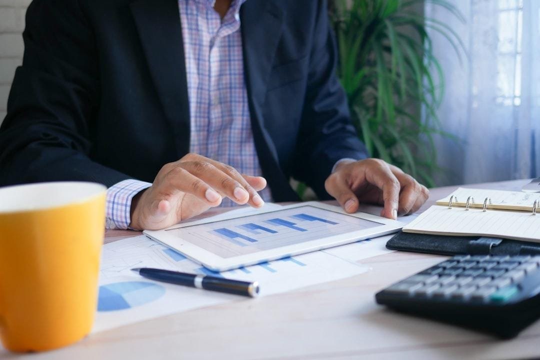 A business owner meeting with an accountant