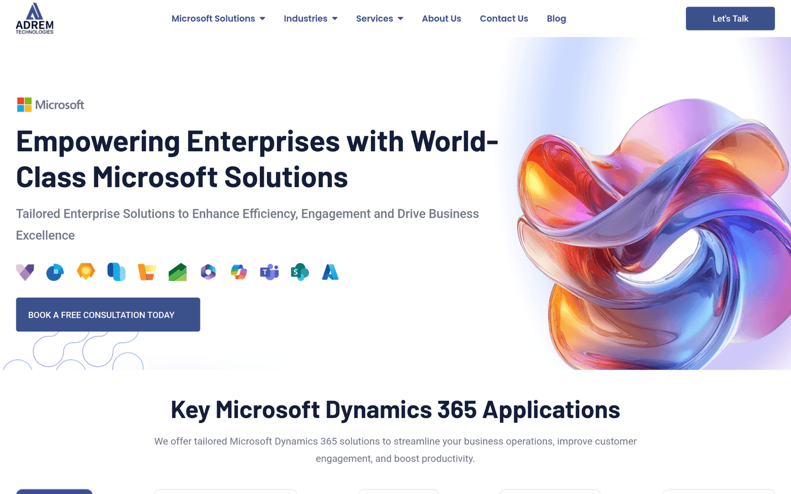 Adrem Technologies Screenshot