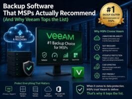 Backup Software That MSPs Actually Recommend (And Why Veeam Tops the List)