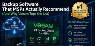Backup Software That MSPs Actually Recommend (And Why Veeam Tops the List) Backup Software That MSPs Actually Recommend (And Why Veeam Tops the List)