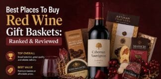 Best Places To Buy Red Wine Gift Baskets: Ranked & Reviewed