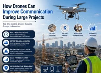 How Drones Can Improve Communication During Large Projects How Drones Can Improve Communication During Large Projects