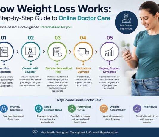 How Weight Loss Works: A Step-by-Step Guide to Online Doctor Care