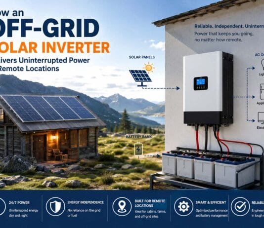 How an Off-grid Solar Inverter Delivers Uninterrupted Power in Remote Locations
