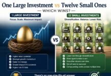 One large investment vs twelve small ones – which wins? One large investment vs twelve small ones - which wins?