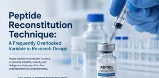 Peptide Reconstitution Technique: A Frequently Overlooked Variable in Research Design Peptide Reconstitution Technique A Frequently Overlooked Variable in Research Design