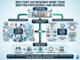 Why Part 820 Requires More Than Written Procedures and Quality Records
