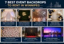 7 Best Event Backdrops to Rent in Winnipeg