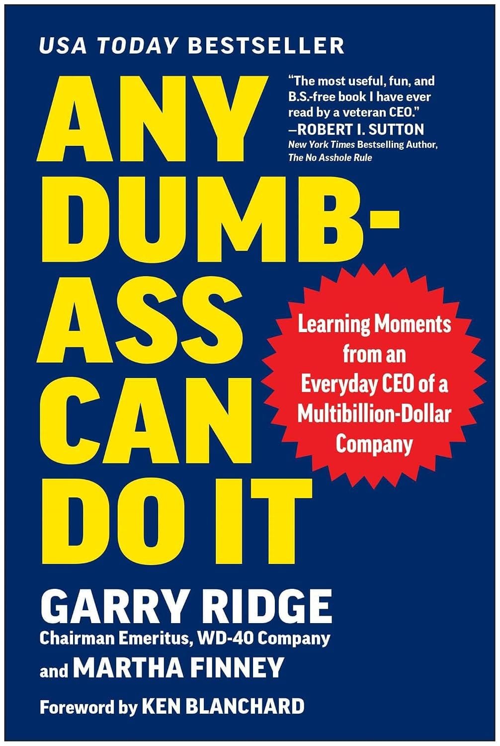 Any Dumb-Ass Can Do It, book cover