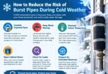 tenance How to Reduce the Risk of Burst Pipes During Cold Weather