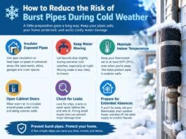 tenance How to Reduce the Risk of Burst Pipes During Cold Weather