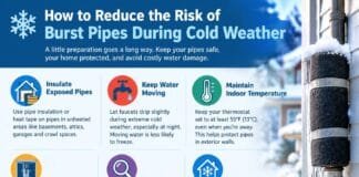 tenance How to Reduce the Risk of Burst Pipes During Cold Weather