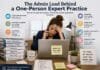 The Admin Load Behind a One-Person Expert Practice