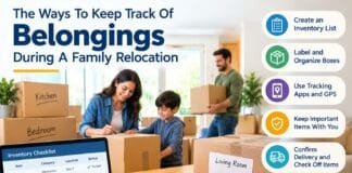 The Ways To Keep Track Of Belongings During A Family Relocation