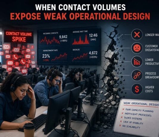 When Contact Volumes Expose Weak Operational Design
