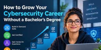 How to Grow Your Cybersecurity Career Without a Bachelor's Degree